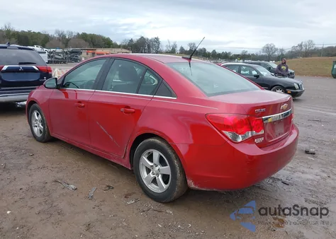 2011 Chevrolet Cruze 1Lt из США, поврежденный, VIN 1G1PF5S92B7177366